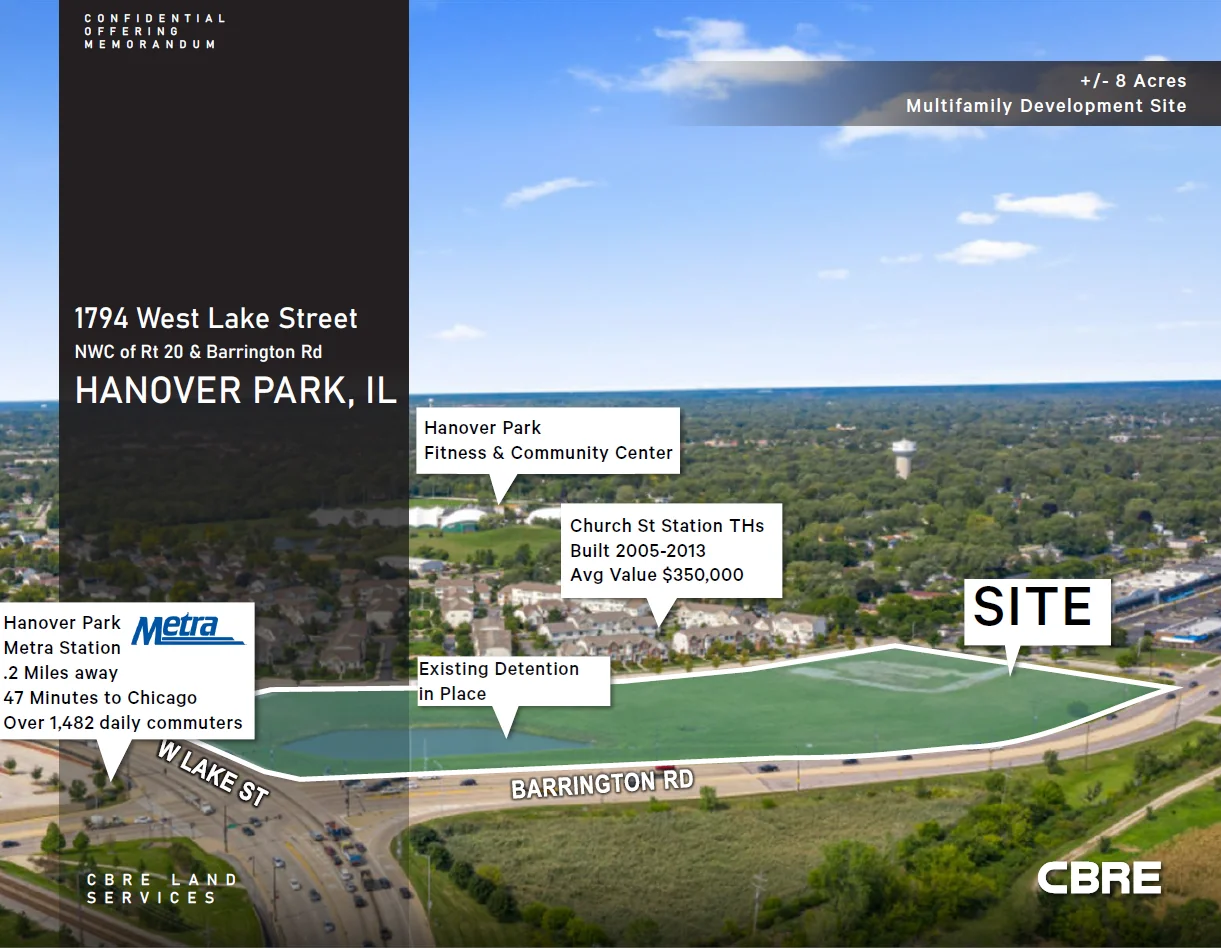 Land in Hanover Park, IL — Sale in Hanover Park, IL, photo 1 of 3