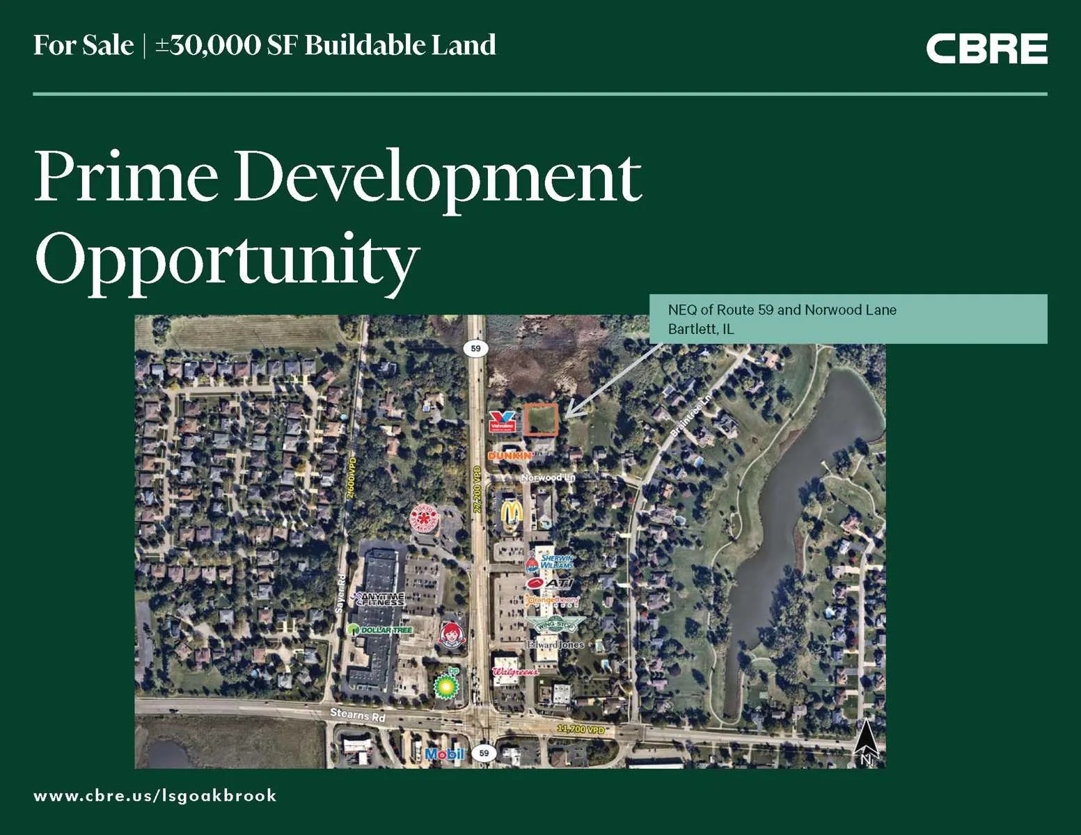 Land in Bartlett, IL — Sale in Bartlett, IL, photo 2 of 3