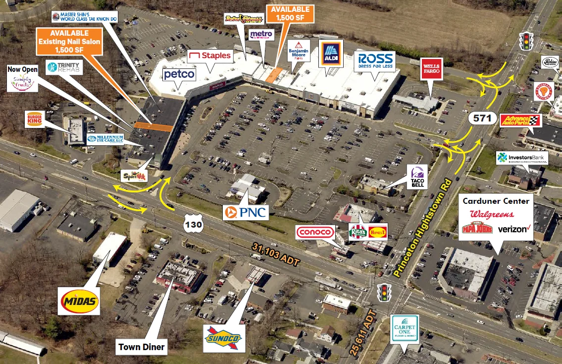 Retail in East Windsor, NJ