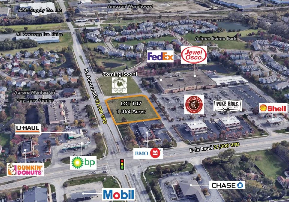 SEQ Eola Road and N. Aurora Road — Sale in Aurora, IL, photo 1 of 2