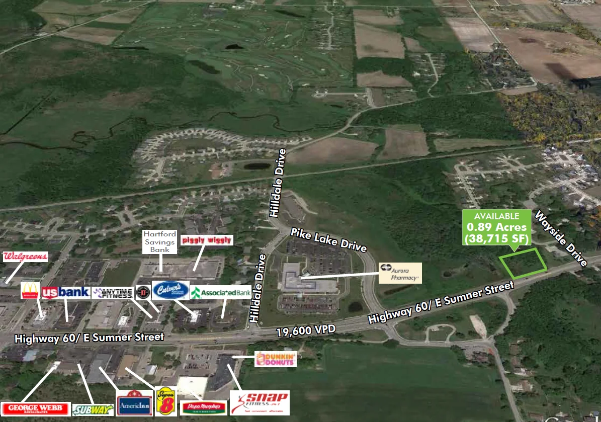 Vacant Land: 0.89 Acres — Sale in Hartford, WI, photo 2 of 2
