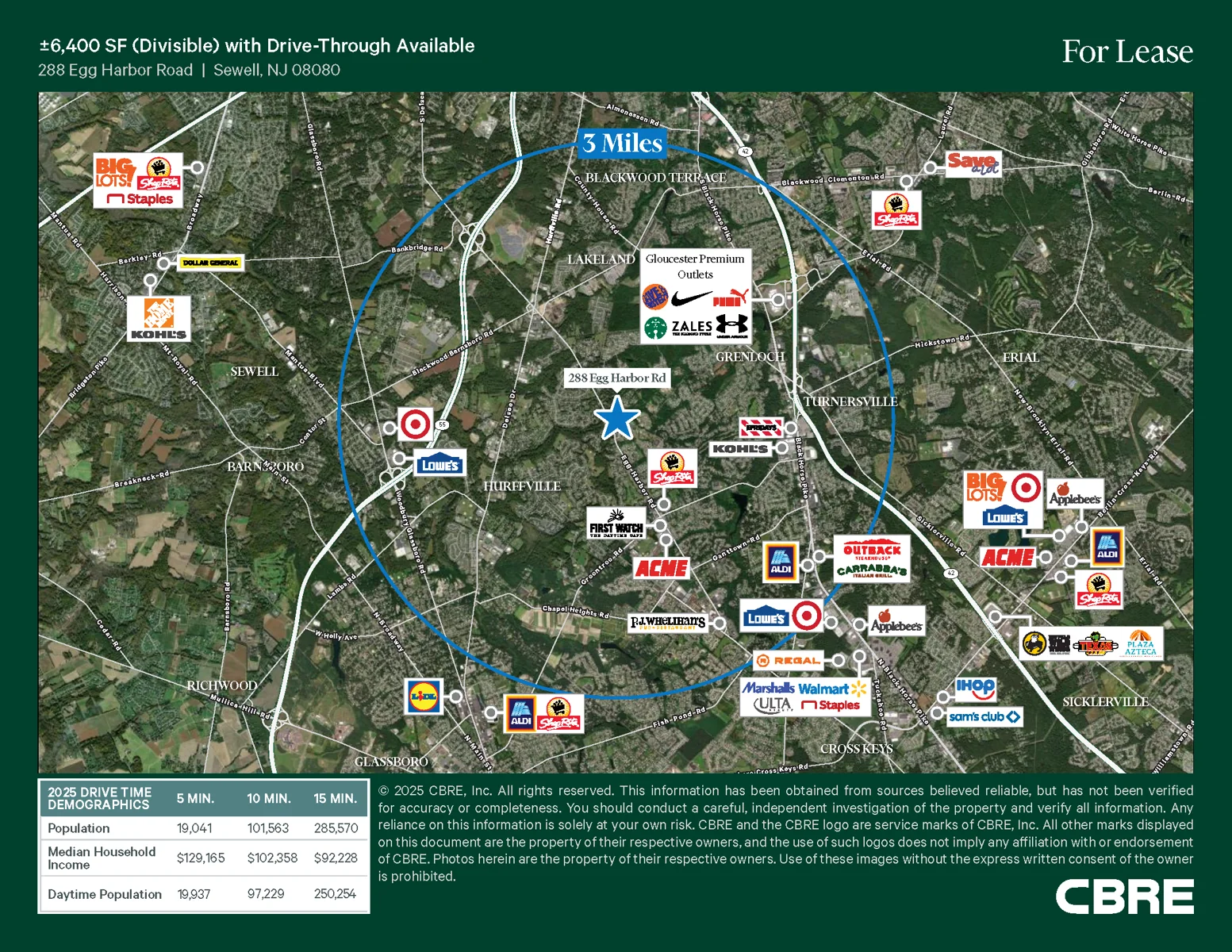 288 Egg Harbor Road, Washington Township, NJ — Lease in Washington Township, NJ, photo 3 of 3