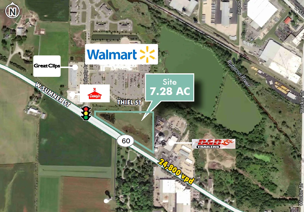 Walmart Outlot - Hartford — Sale in Hartford, WI, photo 1 of 2