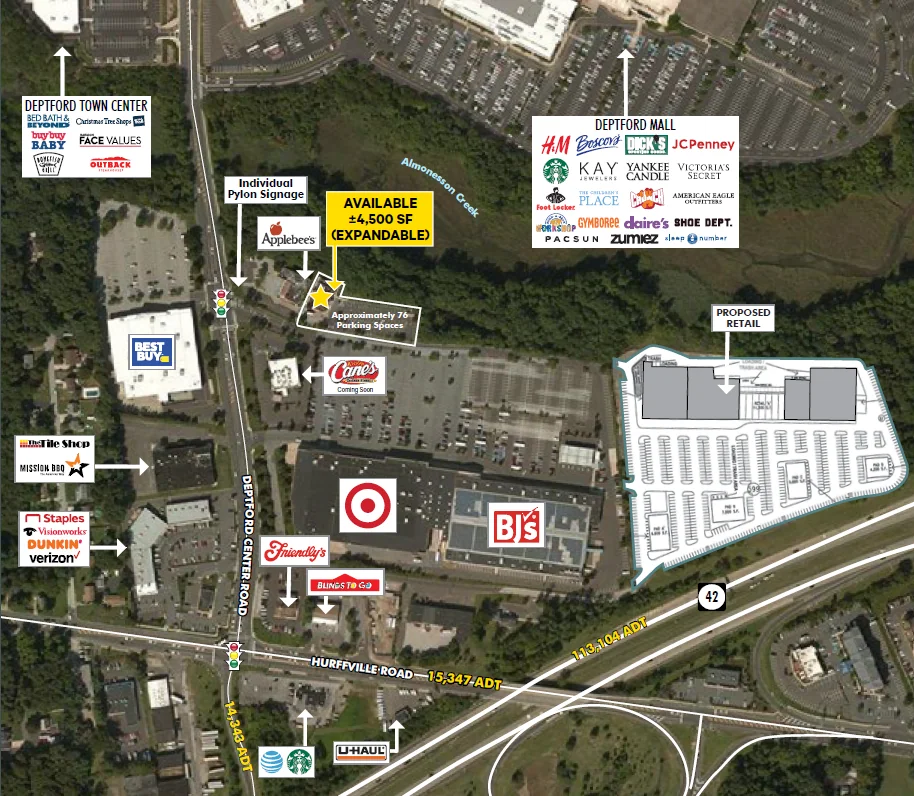 Retail Pad Available — Lease in Deptford, NJ, photo 1 of 1