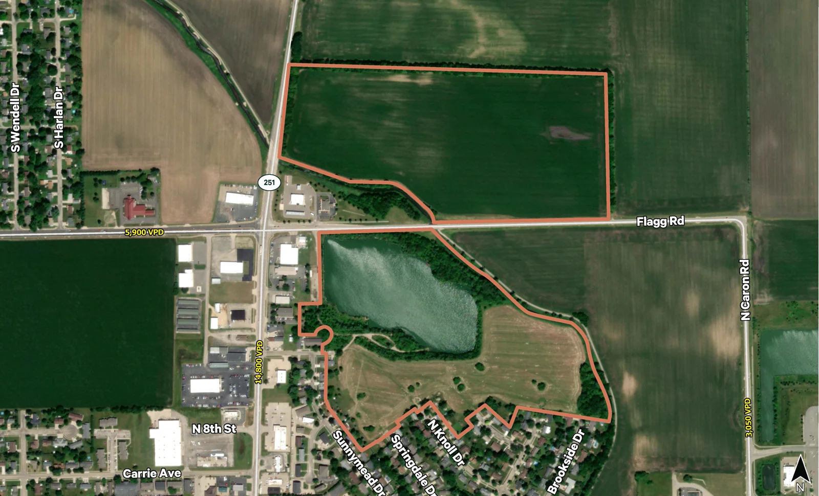 Land in Rochelle, IL — Sale in Rochelle, IL, photo 1 of 1