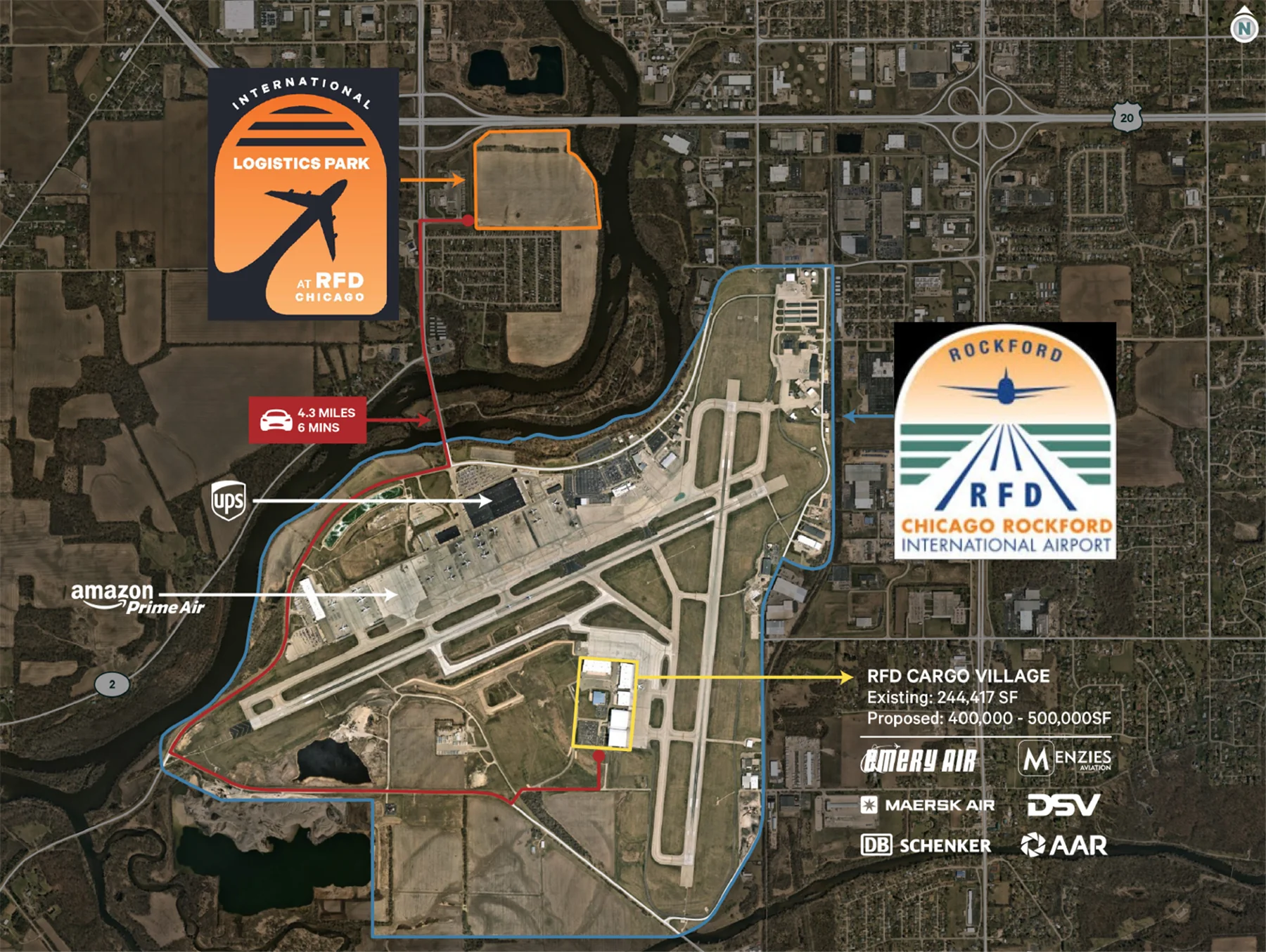 SEC US Bypass 20 & S. Main St. | Rockford, IL — Lease in Rockford, IL, photo 1 of 2