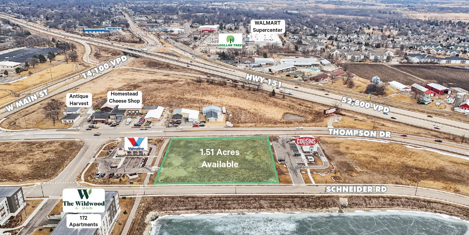 Fully Entitled Car Wash Development Site — Sale in Sun Prairie, WI, photo 1 of 5