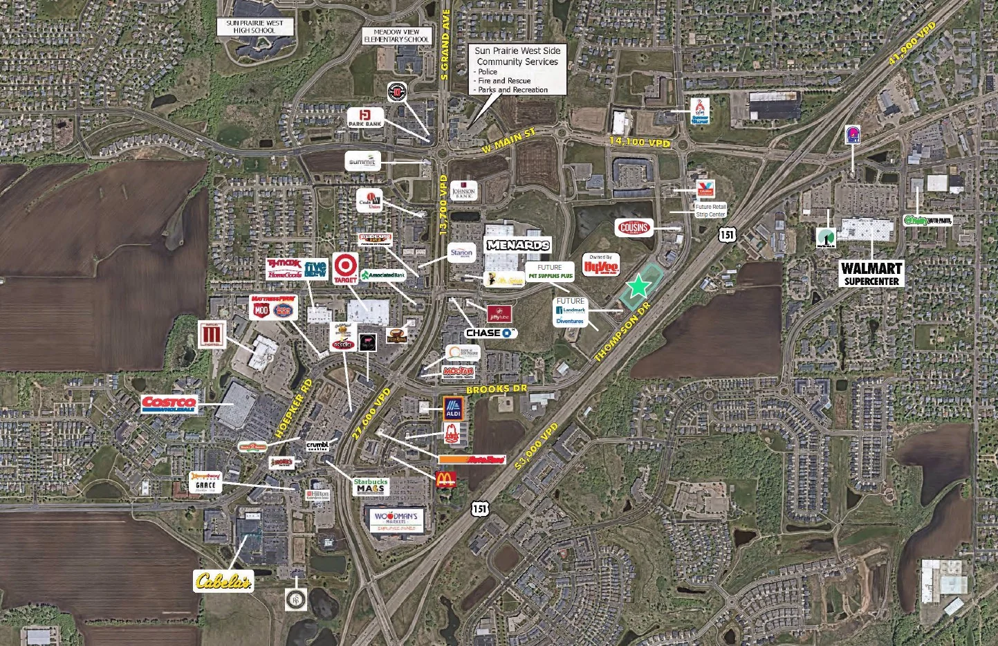 Multi-Tenant Retail Space - Pumpkin Patch Development — Lease in Sun Prairie, WI, photo 3 of 4