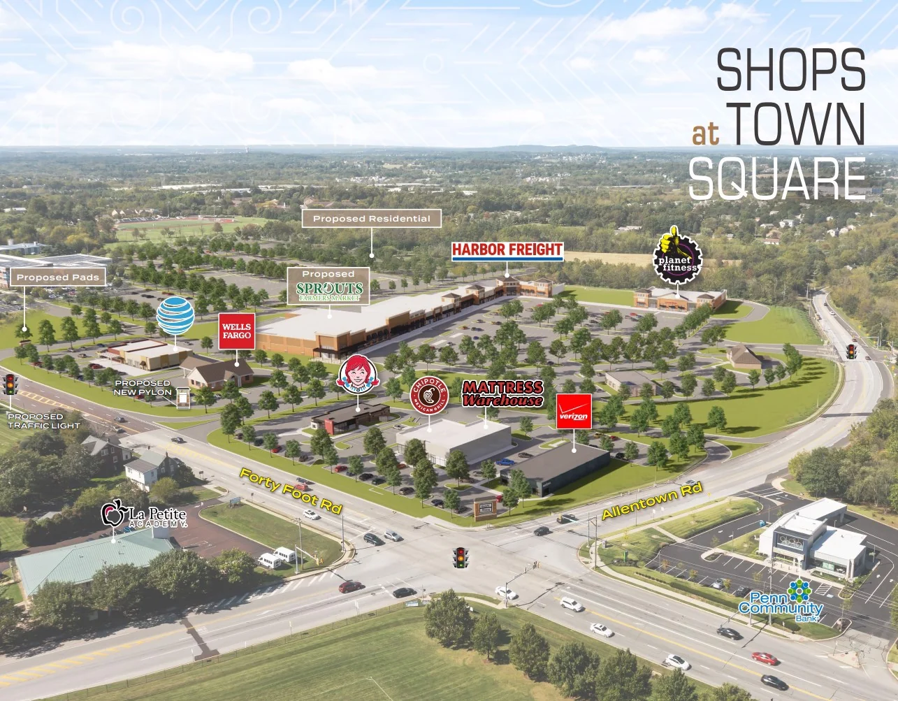 Shops at Town Square — Lease in Lansdale, PA, photo 1 of 2