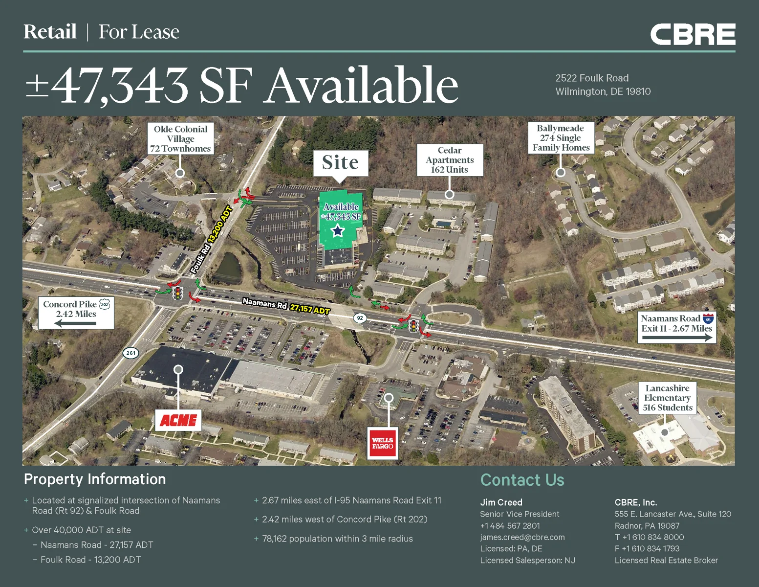 47,343 SF Available — Lease in Wilmington, DE, photo 1 of 1