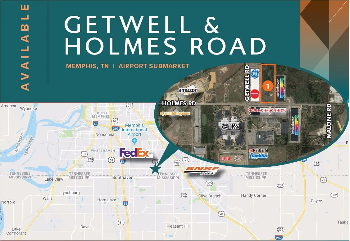 BTS Land Available at Getwell & Homes Road — Sale in Memphis, TN, photo 1 of 1