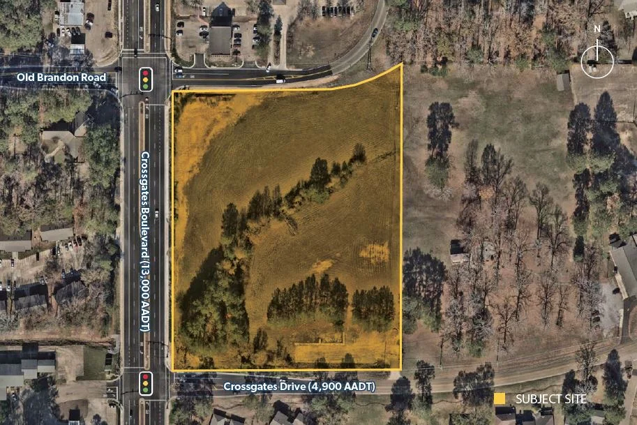 Crossgates Blvd 6.836 Acres - Brandon, MS — Sale in Brandon, MS, photo 1 of 1