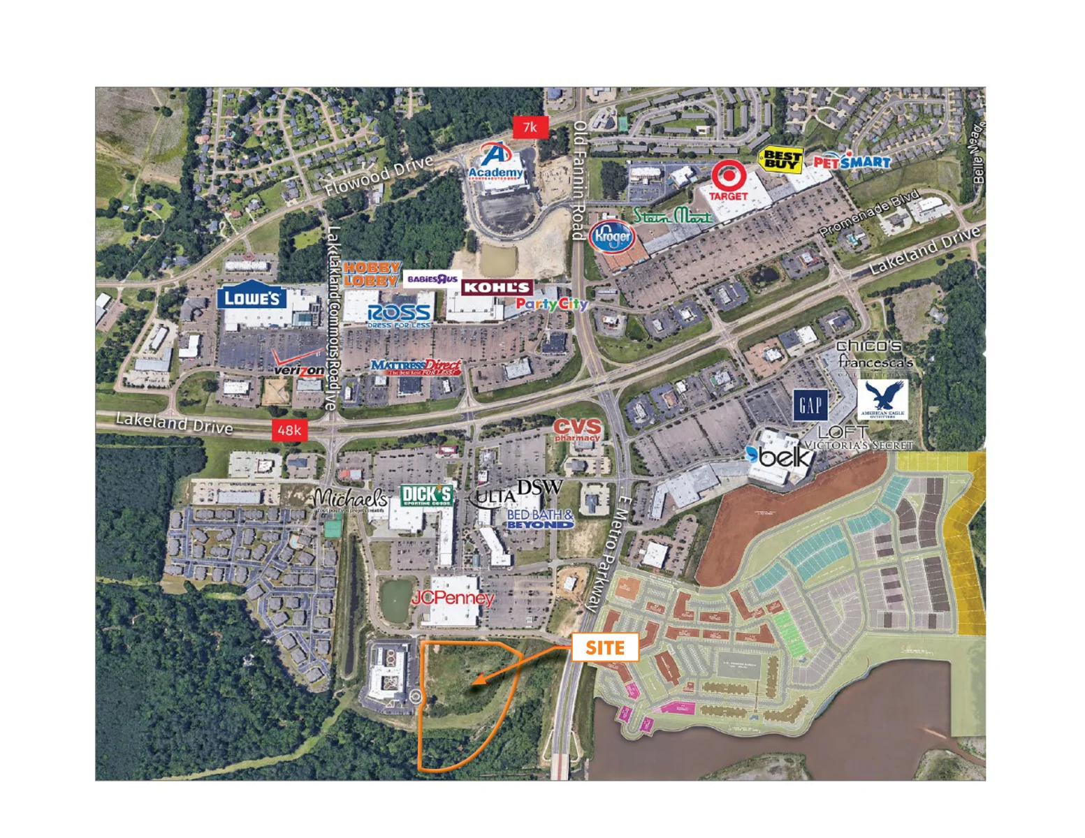 Land in Flowood, MS — Sale in Flowood, MS, photo 1 of 2