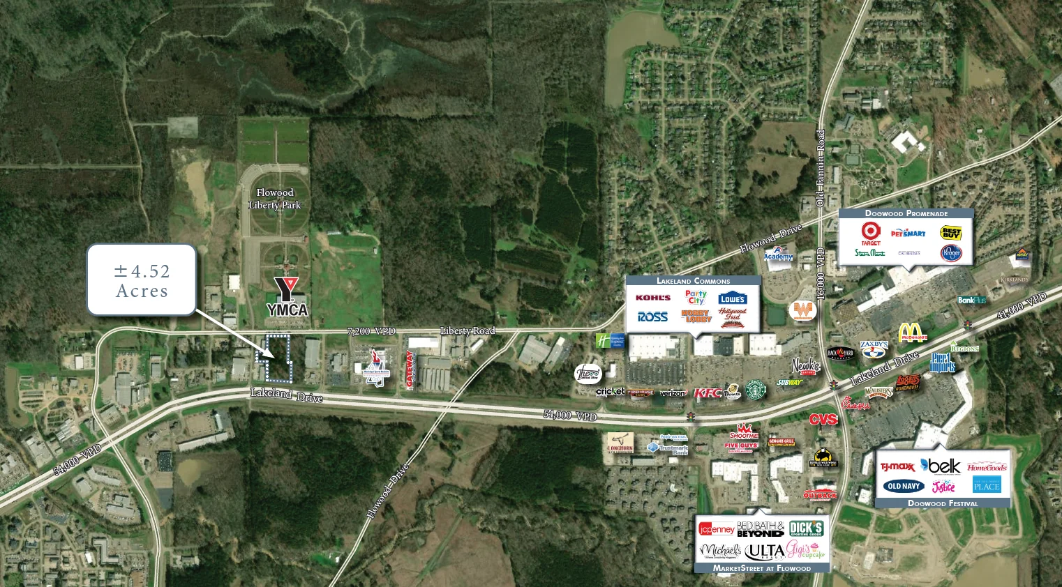 Land in Flowood, MS — Sale in Flowood, MS, photo 2 of 2