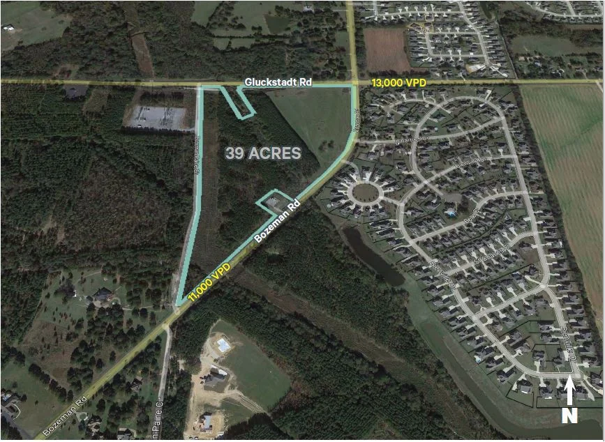 Gluckstadt Road, 39 Acres for Sale — Sale in Madison, MS, photo 2 of 2