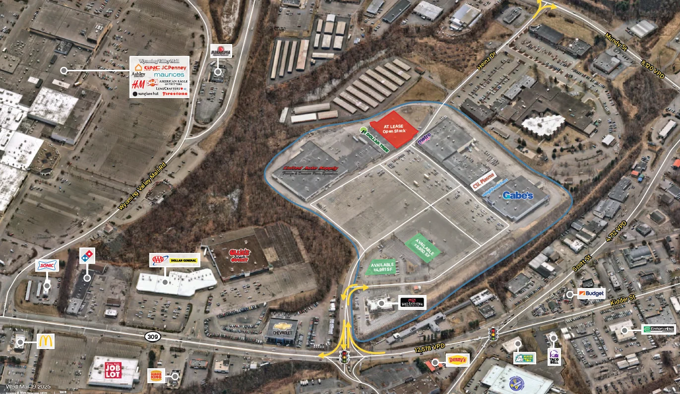 Retail in Wilkes Barre, PA — Lease in Wilkes Barre, PA, photo 1 of 1