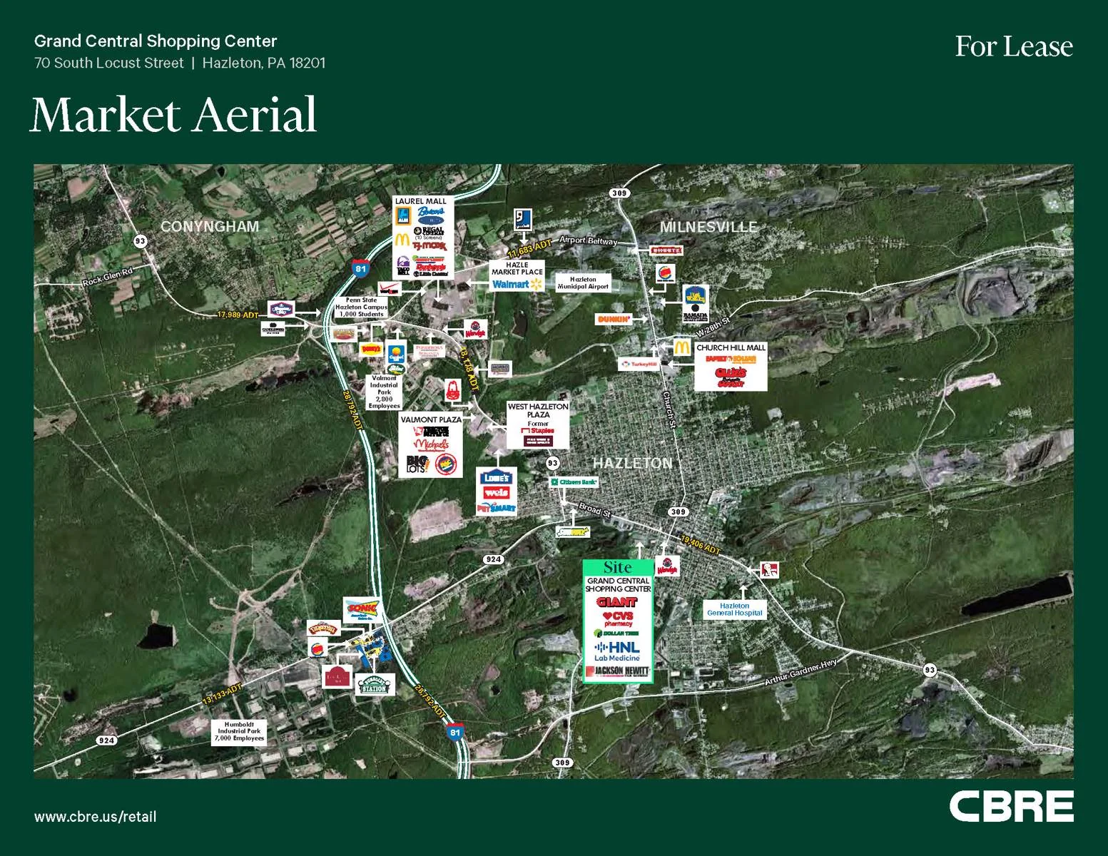 Grand Central Shopping Center — Lease in Hazleton, PA, photo 3 of 3