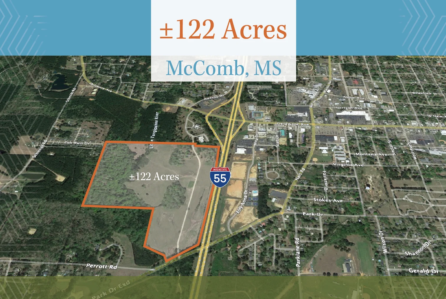 Land in McComb, MS — Sale in Mccomb, MS, photo 1 of 1