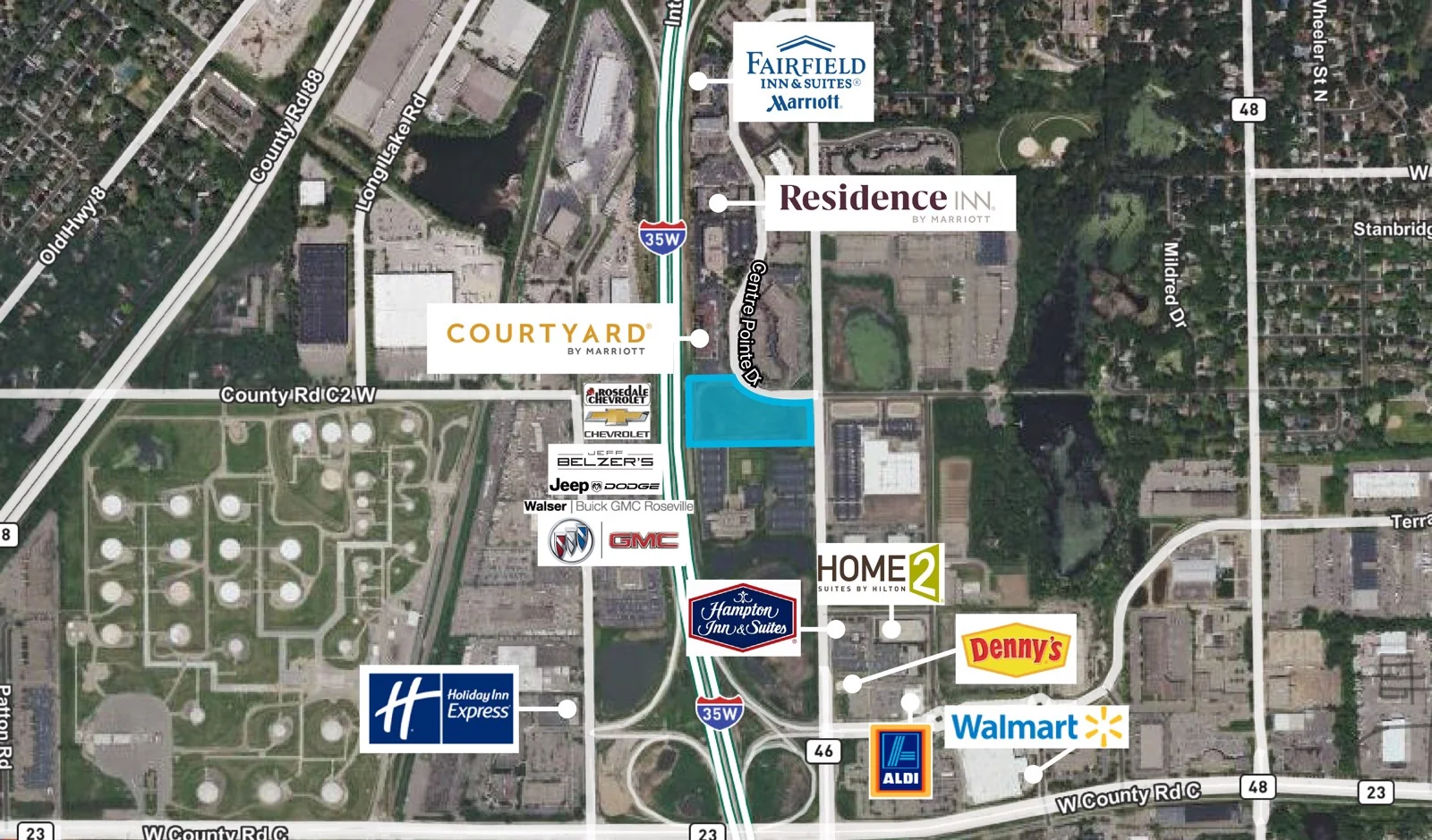 Land in Roseville, MN — Sale in Roseville, MN, photo 1 of 2