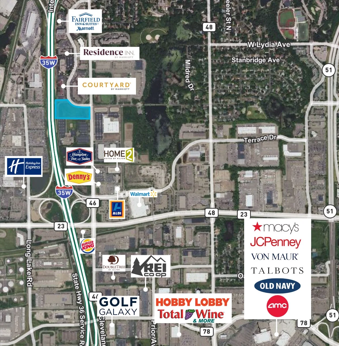 Land in Roseville, MN — Sale in Roseville, MN, photo 2 of 2