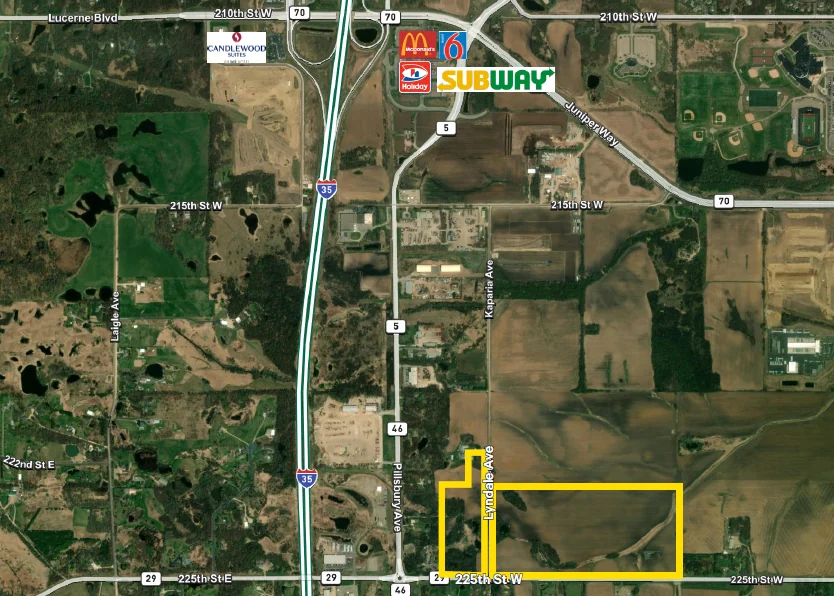 I-35 & 225th St W Lakeville, MN 55044 — Sale in Lakeville, MN, photo 2 of 2