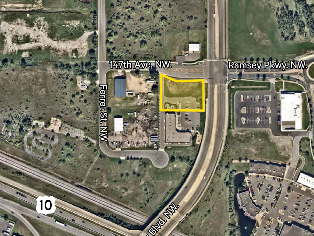 Commercial Pad Site, Ramsey — Sale in Ramsey, MN, photo 1 of 1