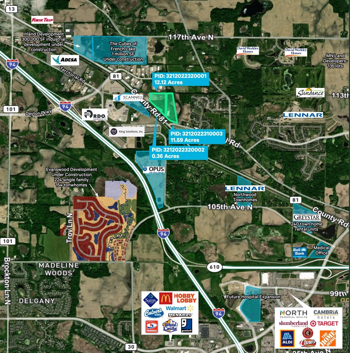 Land in Dayton, MN — Sale in Dayton, MN, photo 2 of 2