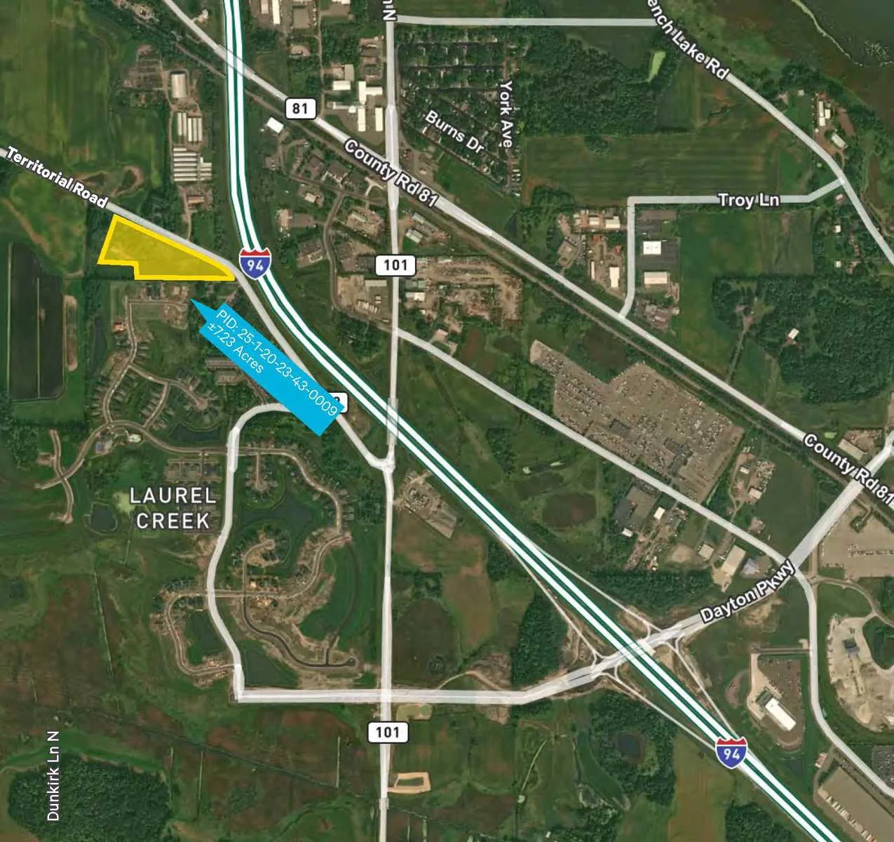 Land in Rogers, MN — Sale in Rogers, MN, photo 1 of 2