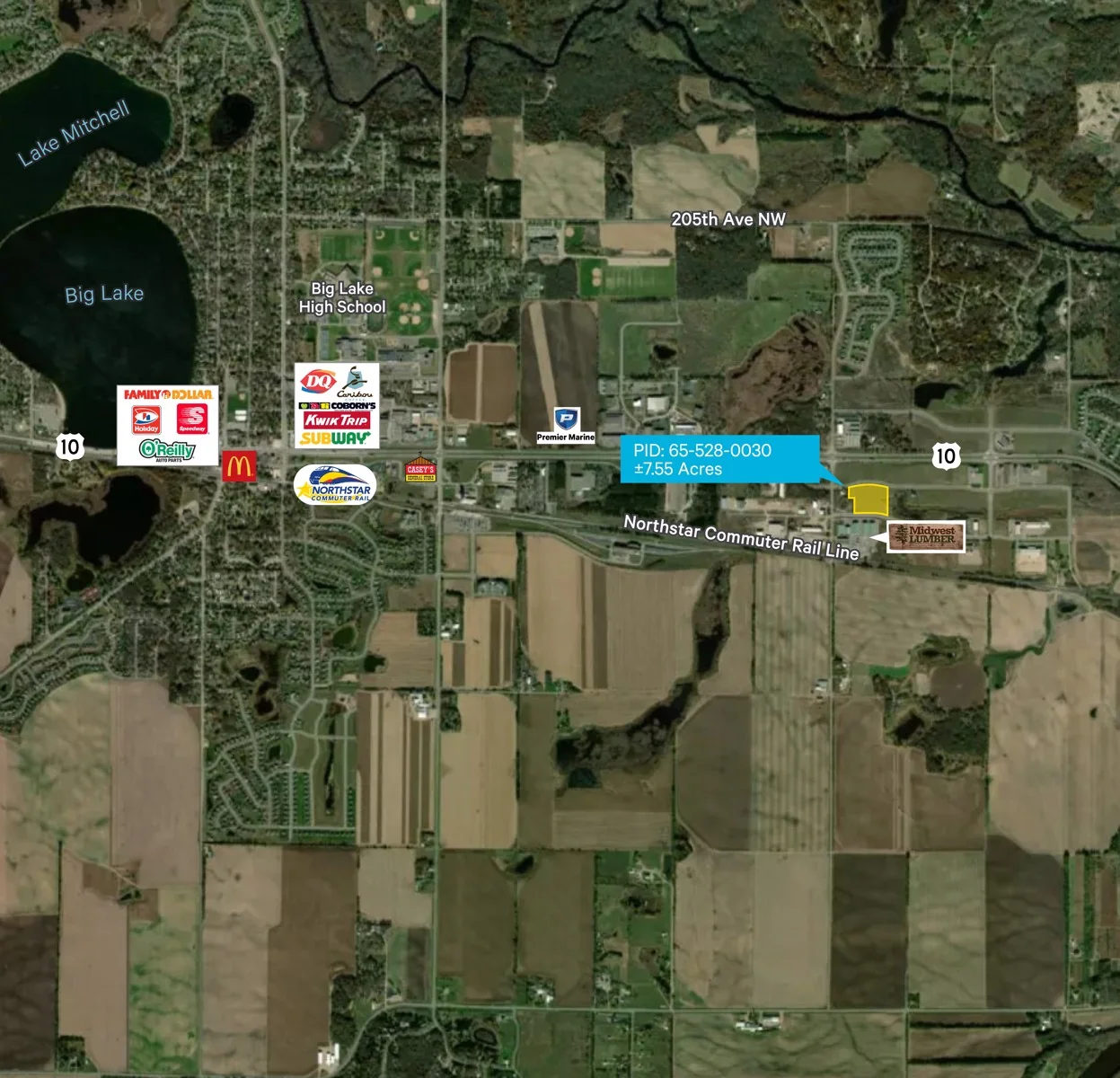 Land in Big Lake, MN — Sale in Big Lake, MN, photo 2 of 5