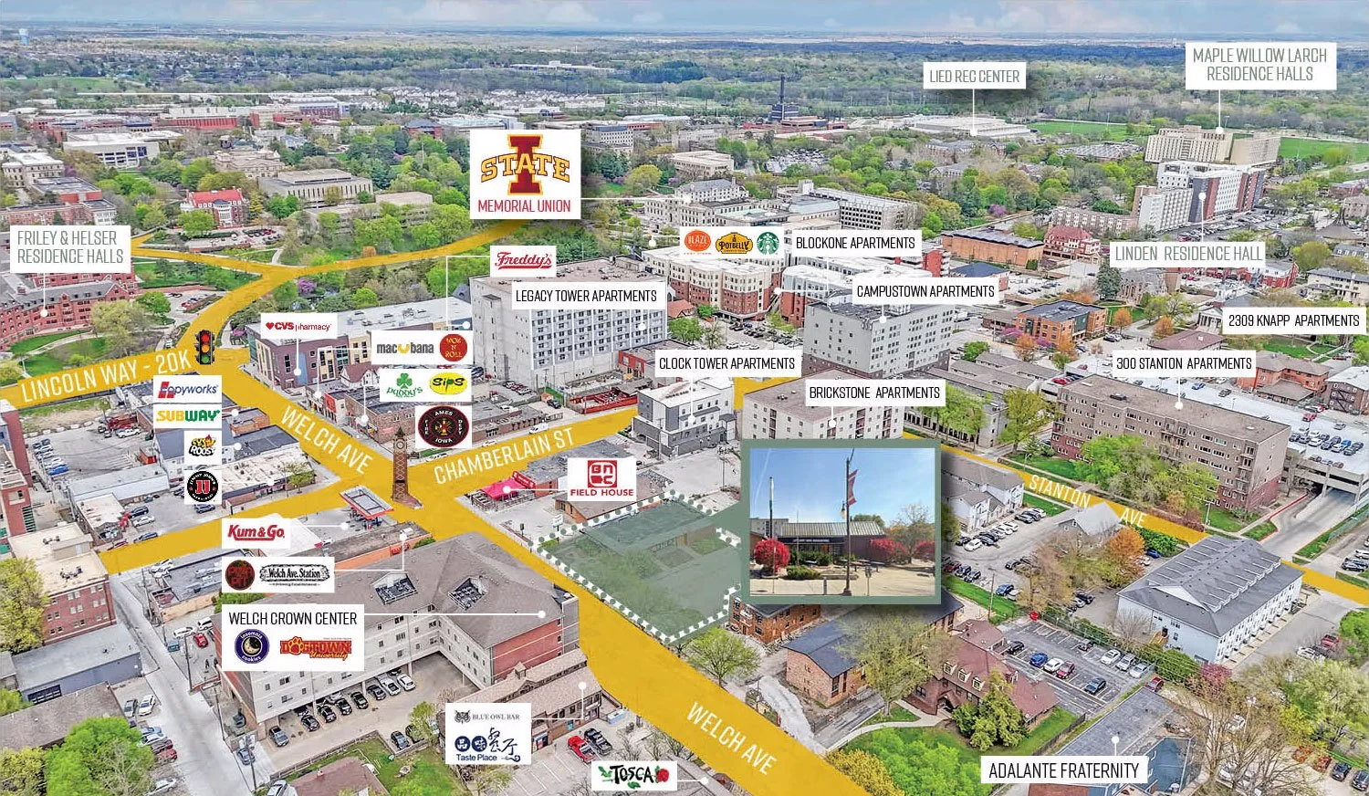 Property in Unknown, XX - retail in Ames, IA
