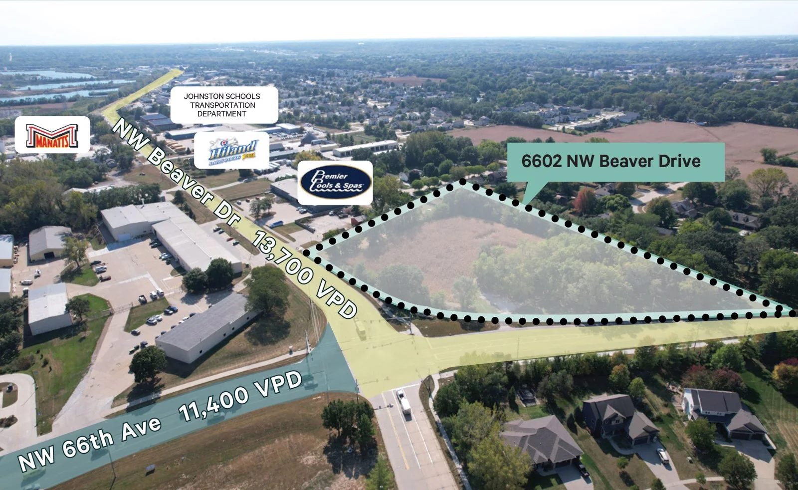 Land in Johnston, IA — Sale in Johnston, IA, photo 1 of 6