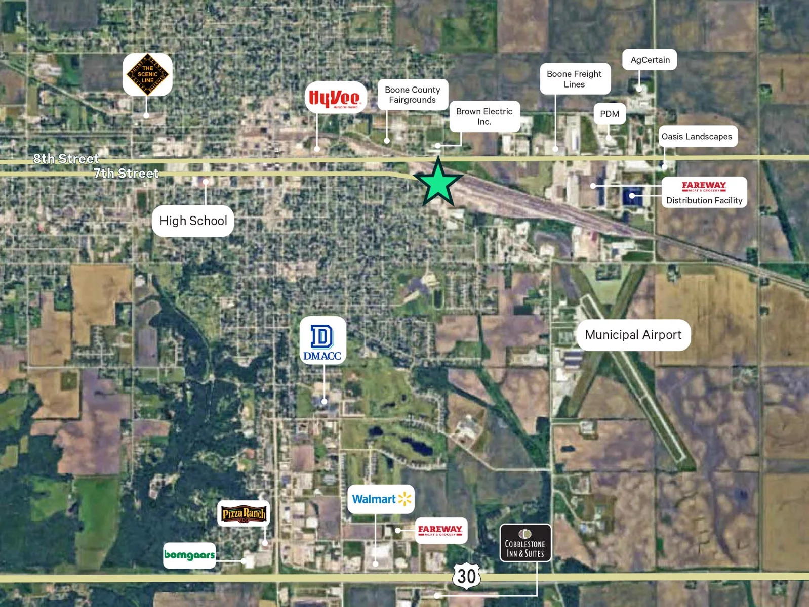 Gravel Surface Lot For Sale | Boone, Iowa — Sale in Boone, IA, photo 1 of 1
