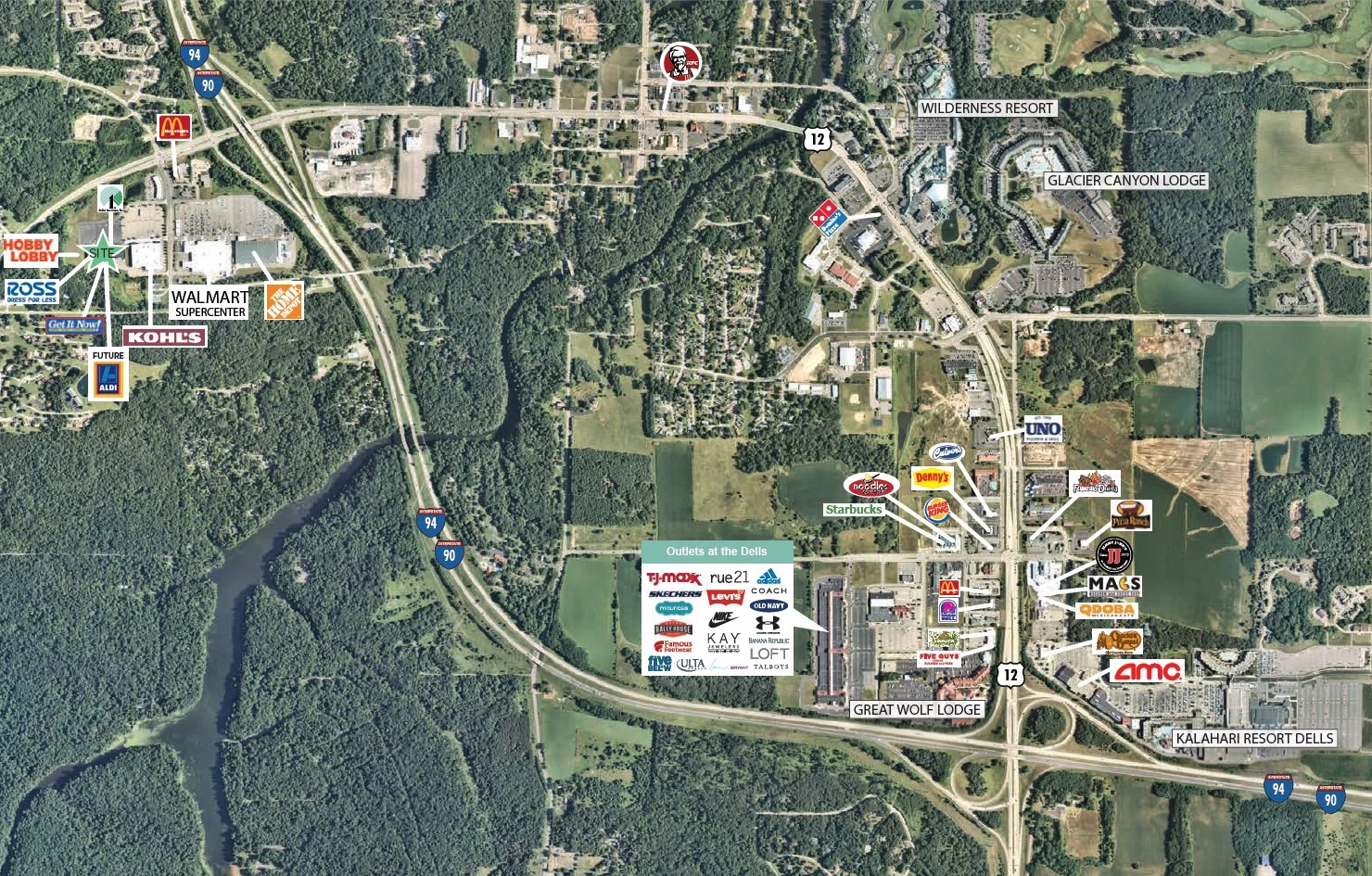 Lake Delton Marketplace — Lease in Wisconsin Dells, WI, photo 4 of 5