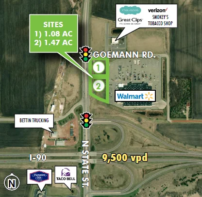 Walmart Outlots - Fairmont — Sale in Fairmont, MN, photo 1 of 1