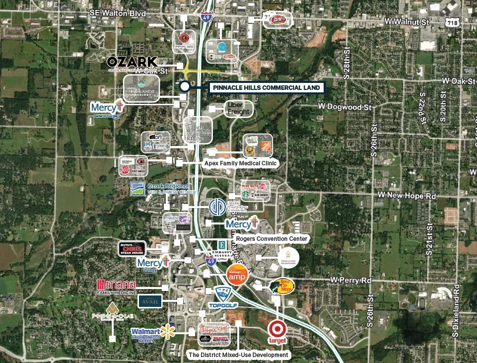 Land in Rogers, AR — Sale in Rogers, AR, photo 1 of 5