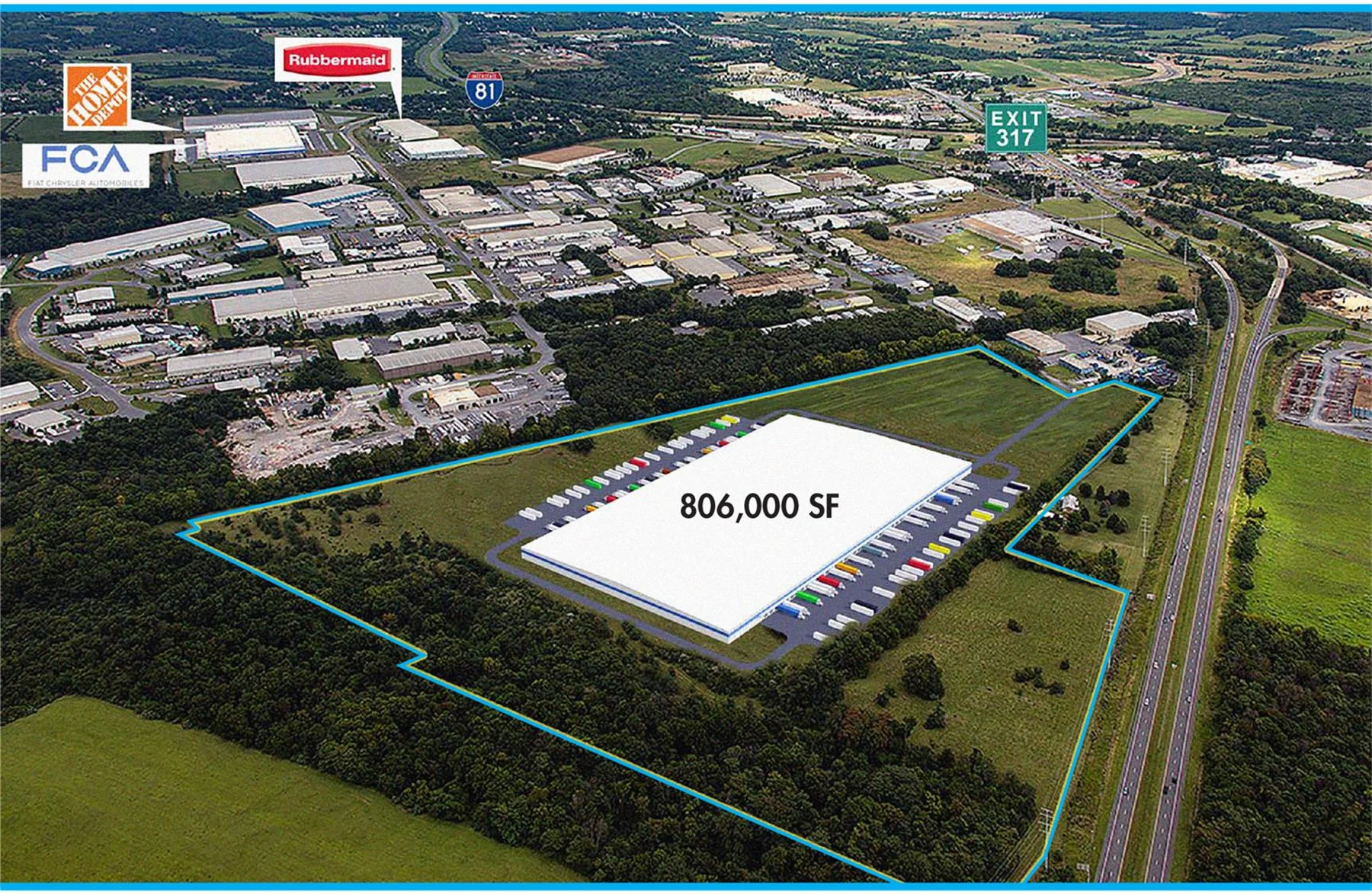 I-81 Stonewall Industrial - Building 1 — Lease in Winchester, VA, photo 2 of 2