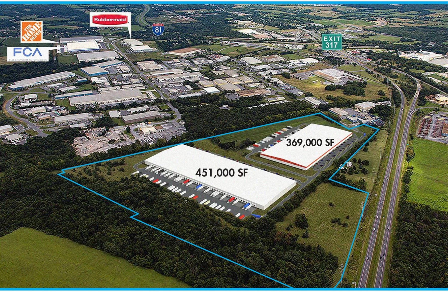 I-81 Stonewall Industrial - Building 2 — Lease in Winchester, VA, photo 1 of 2