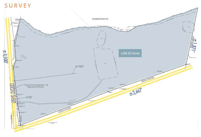 Hwy 146 (Between FM 517 & 25th Ave N) | ±286 AC — Sale in Texas City, TX, photo 4 of 4