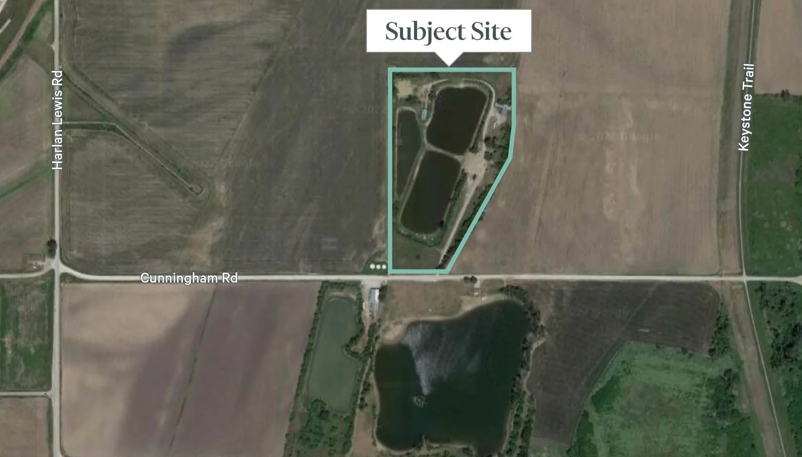 South of Offutt Base Lake - 22.61 Acres — Sale in Bellevue, NE, photo 1 of 4