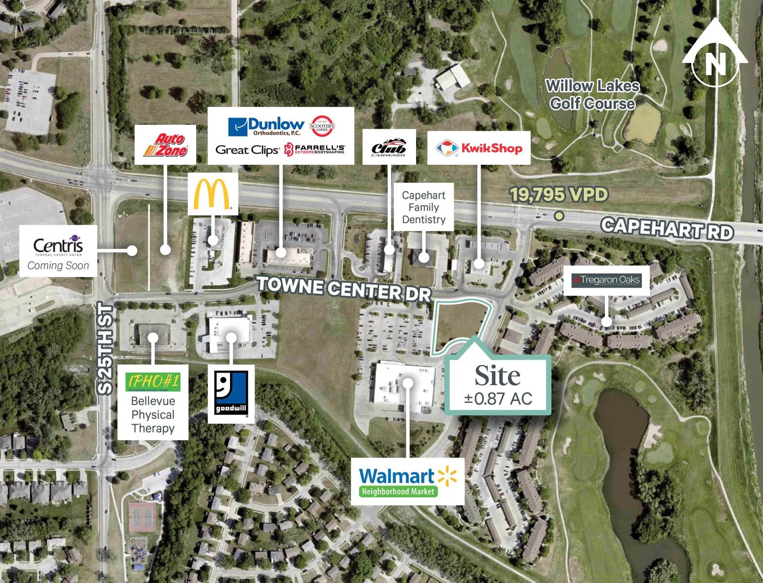 Walmart Neighborhood Market Outlot — Sale in Bellevue, NE, photo 1 of 2