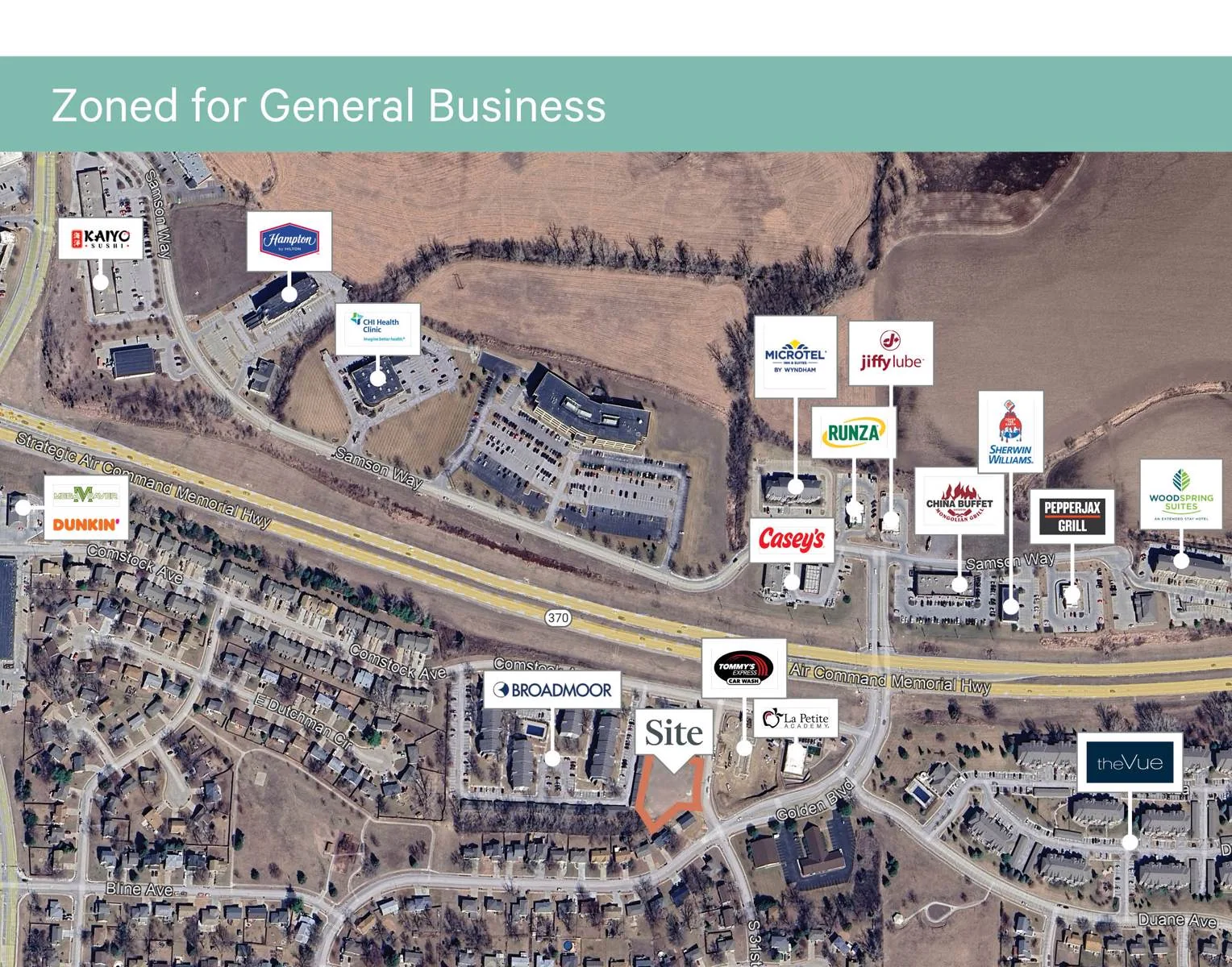 Prime Commercial Land Opportunity — Sale in Bellevue, NE, photo 1 of 5