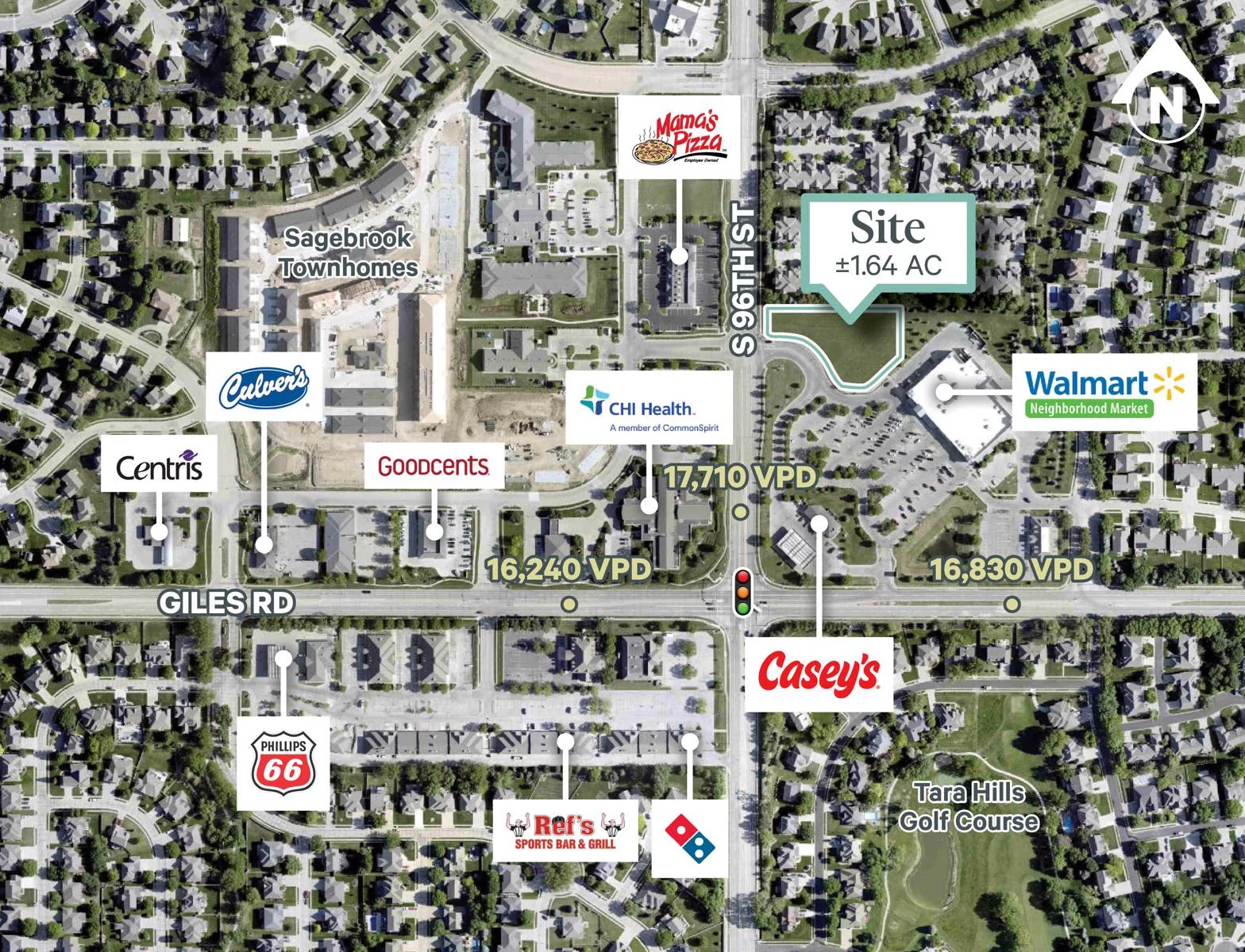 Walmart Outlot - La Vista, NE — Sale in La Vista, NE, photo 1 of 2