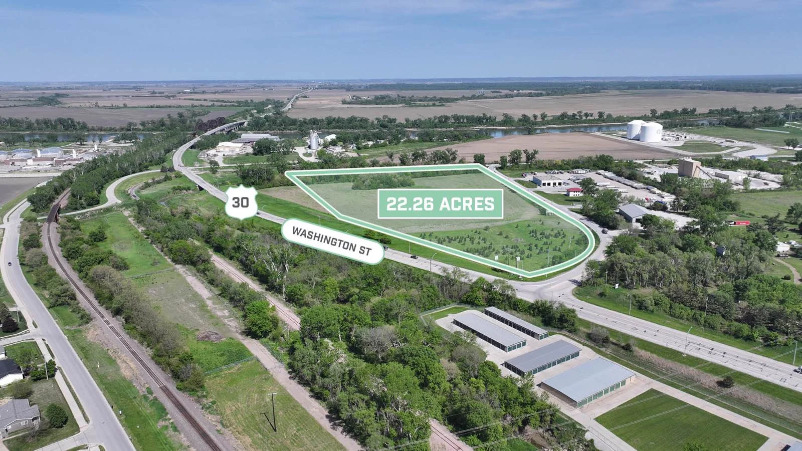 NEC of Industrial Park Drive & Hwy 30 Blair | Nebraska — Sale in Blair, NE, photo 4 of 6