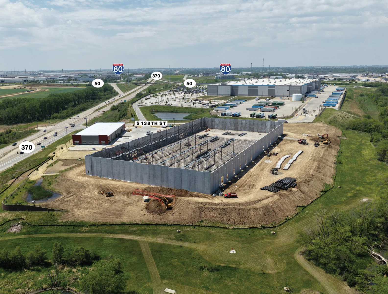 Hwy 370 Logistics - Industrial | For Sale or For Lease — Lease in Papillion, NE, photo 1 of 8