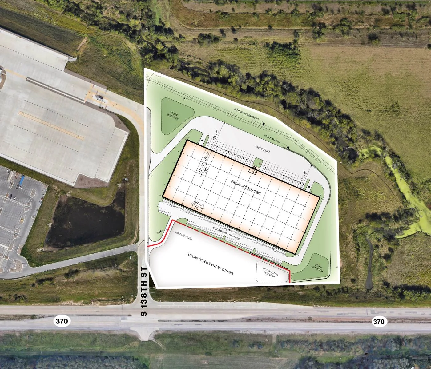 Hwy 370 Logistics - Industrial | For Sale or For Lease — Lease in Papillion, NE, photo 4 of 8