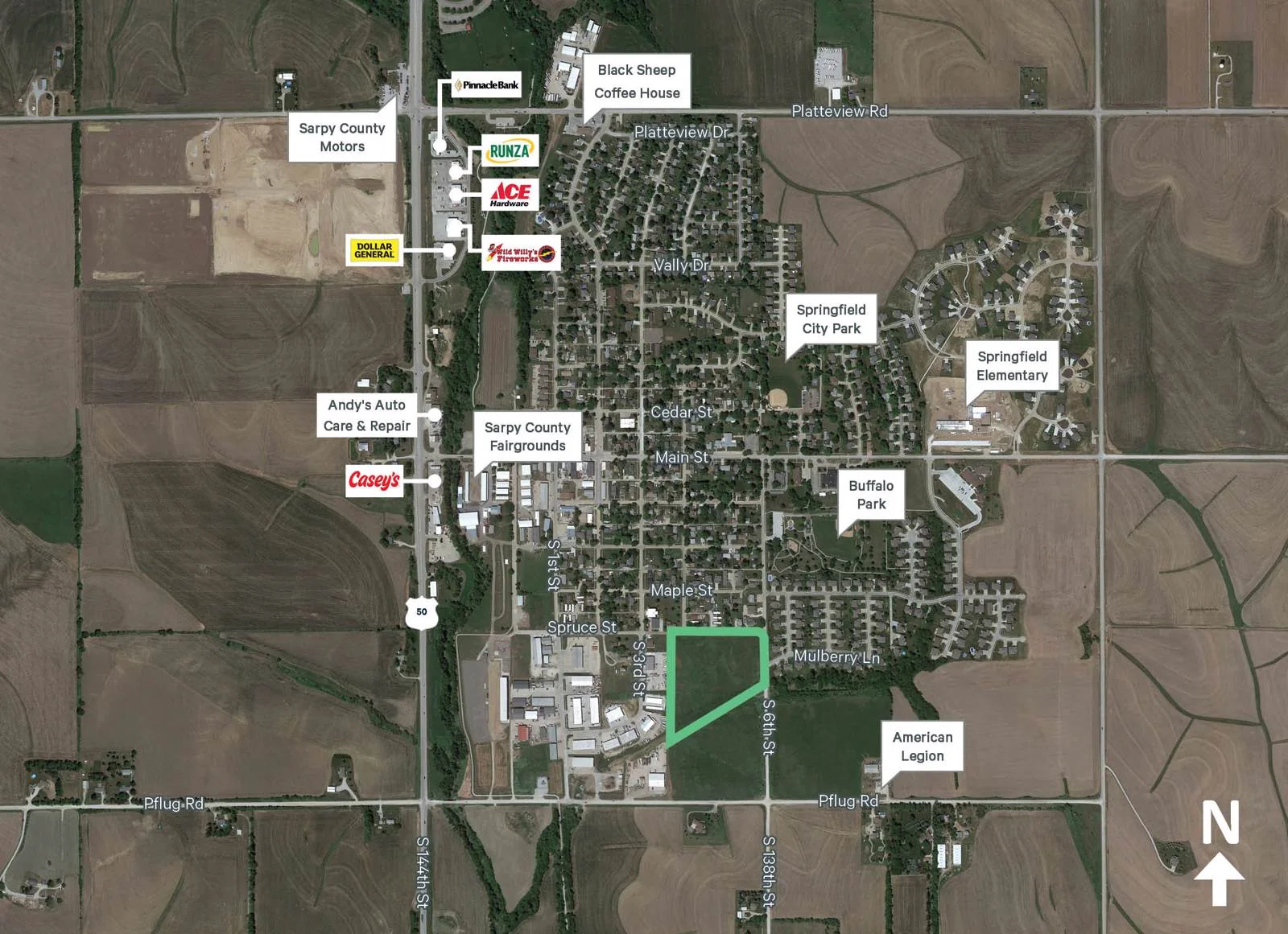 Hwy 50 & Pflug Road, Sarpy County — Sale in Springfield, NE, photo 4 of 4
