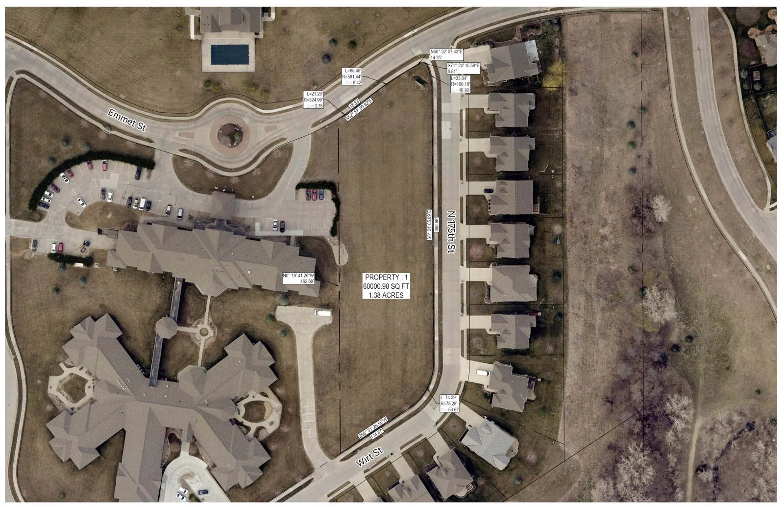 SWC of N 175th & Emmett Street — Sale in Omaha, NE, photo 1 of 3