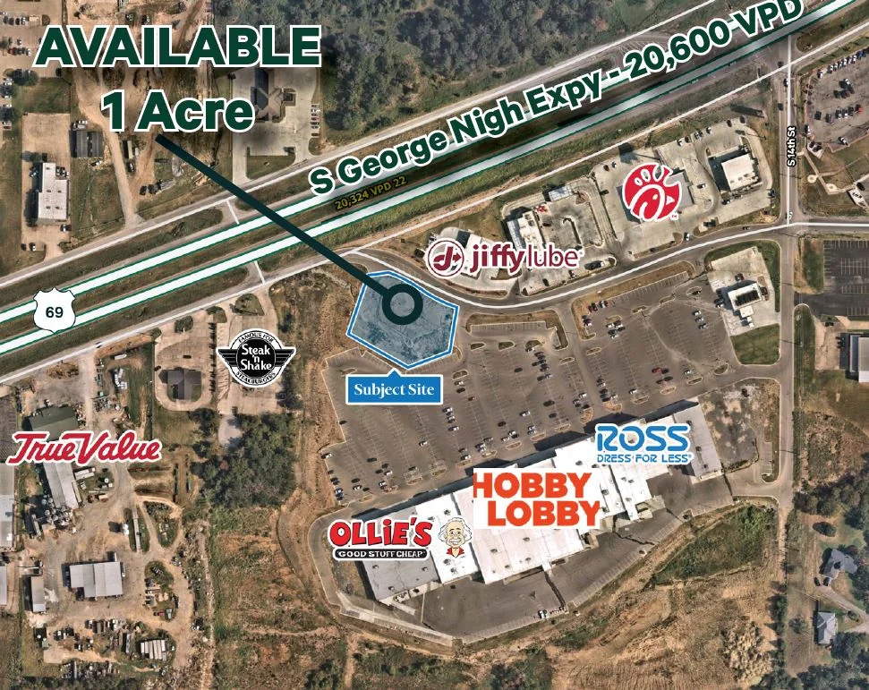 SWC of George Nigh Expressway and 14th Street,… — Sale in Mcalester, OK, photo 3 of 3