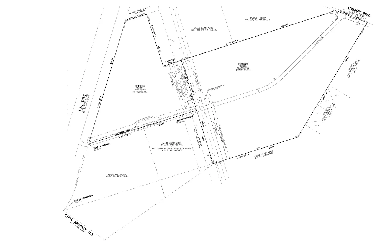 SEQ of FM 3083 and Longmire Rd — Sale in Conroe, TX, photo 3 of 3
