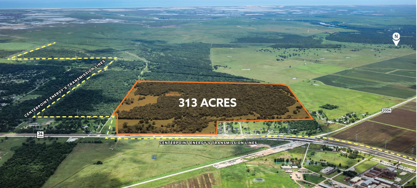 313 Acres on Highway 36 near FM 2004 — Sale in Freeport, TX, photo 5 of 5